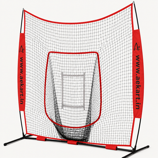 BACKSTOP NET WITH BALL COLLECTOR