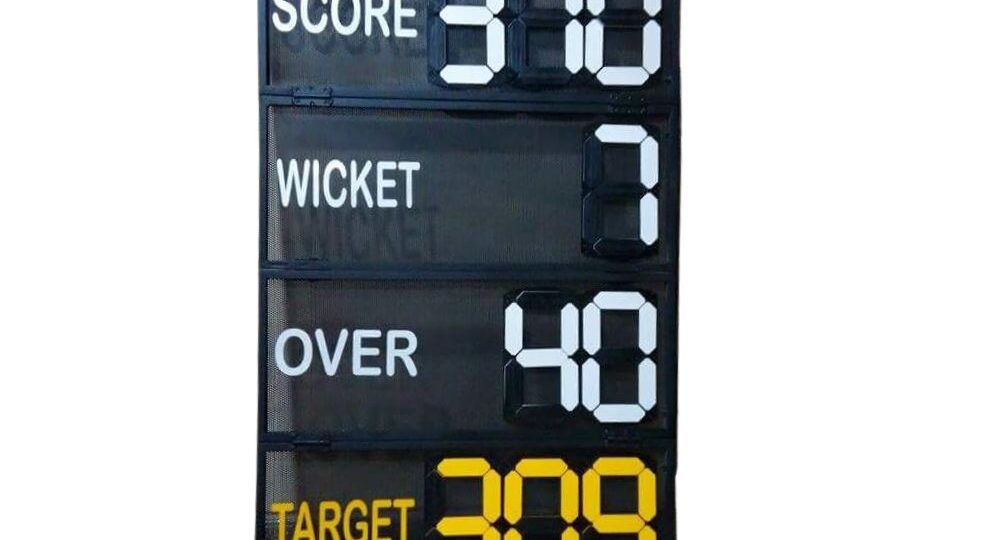 Cricket Scoreboard-Mini - Manual