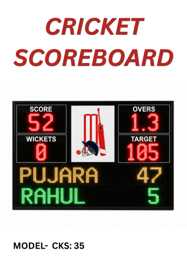 CRICKET SCOREBOARD (CKS : 35 )