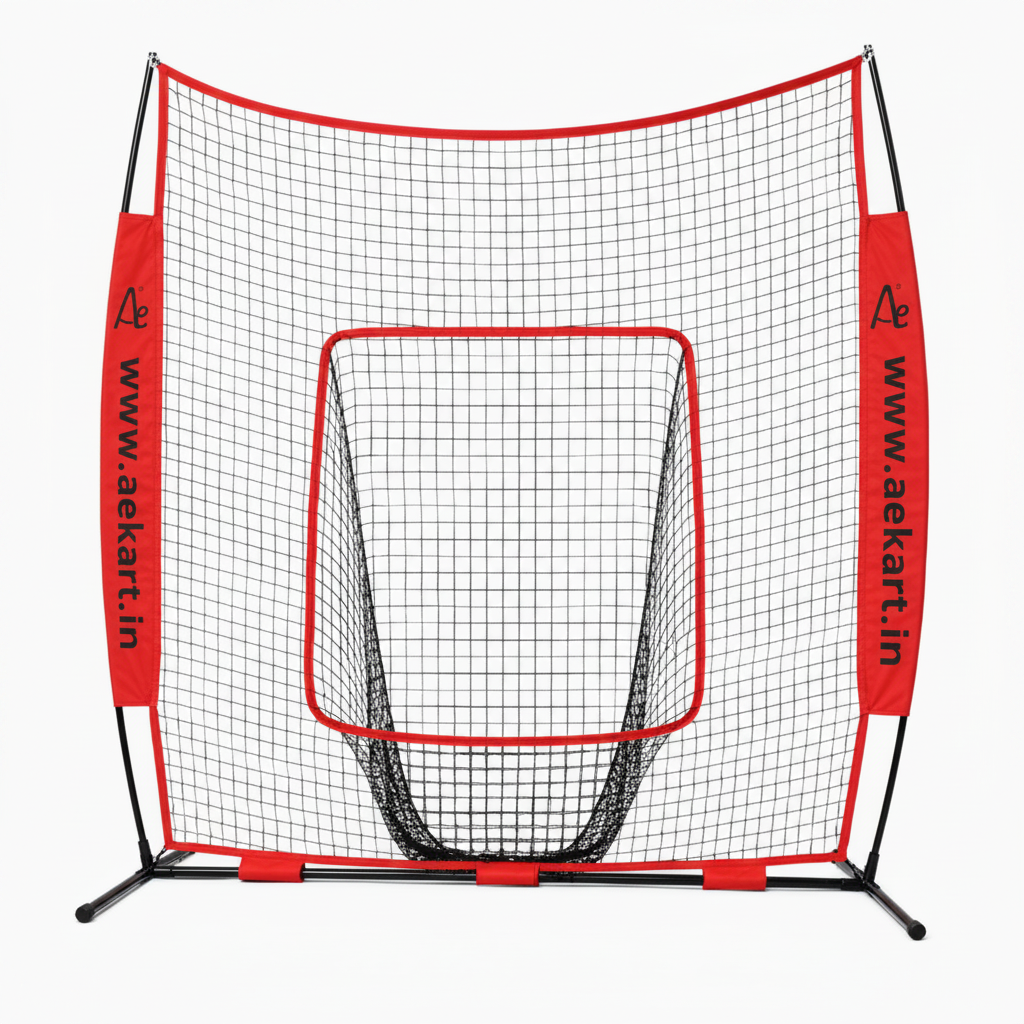 BACKSTOP NET WITH BALL COLLECTOR