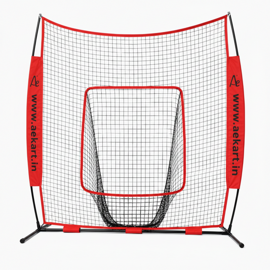 BACKSTOP NET WITH BALL COLLECTOR