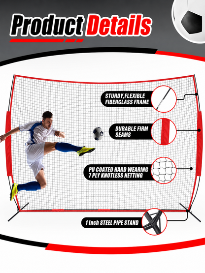 FOOTBALL PRACTICE NET WALL