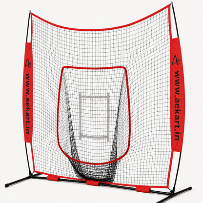 BACKSTOP NET WITH BALL COLLECTOR