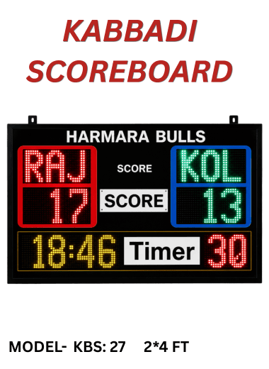 KABBADI SCOREBOARD (KBS: 37)