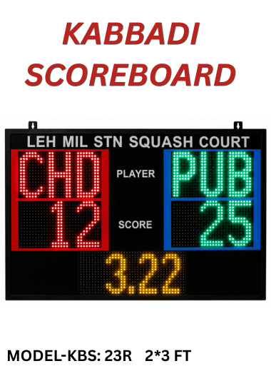 KABBADI SCORE (KBS-23R)